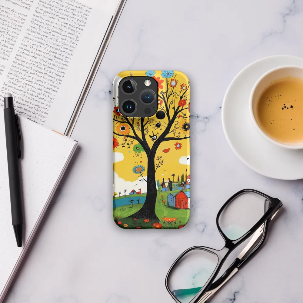 Whimsical Blooms of Life | Phone Case |  16 Pro | Snap Case | Matte