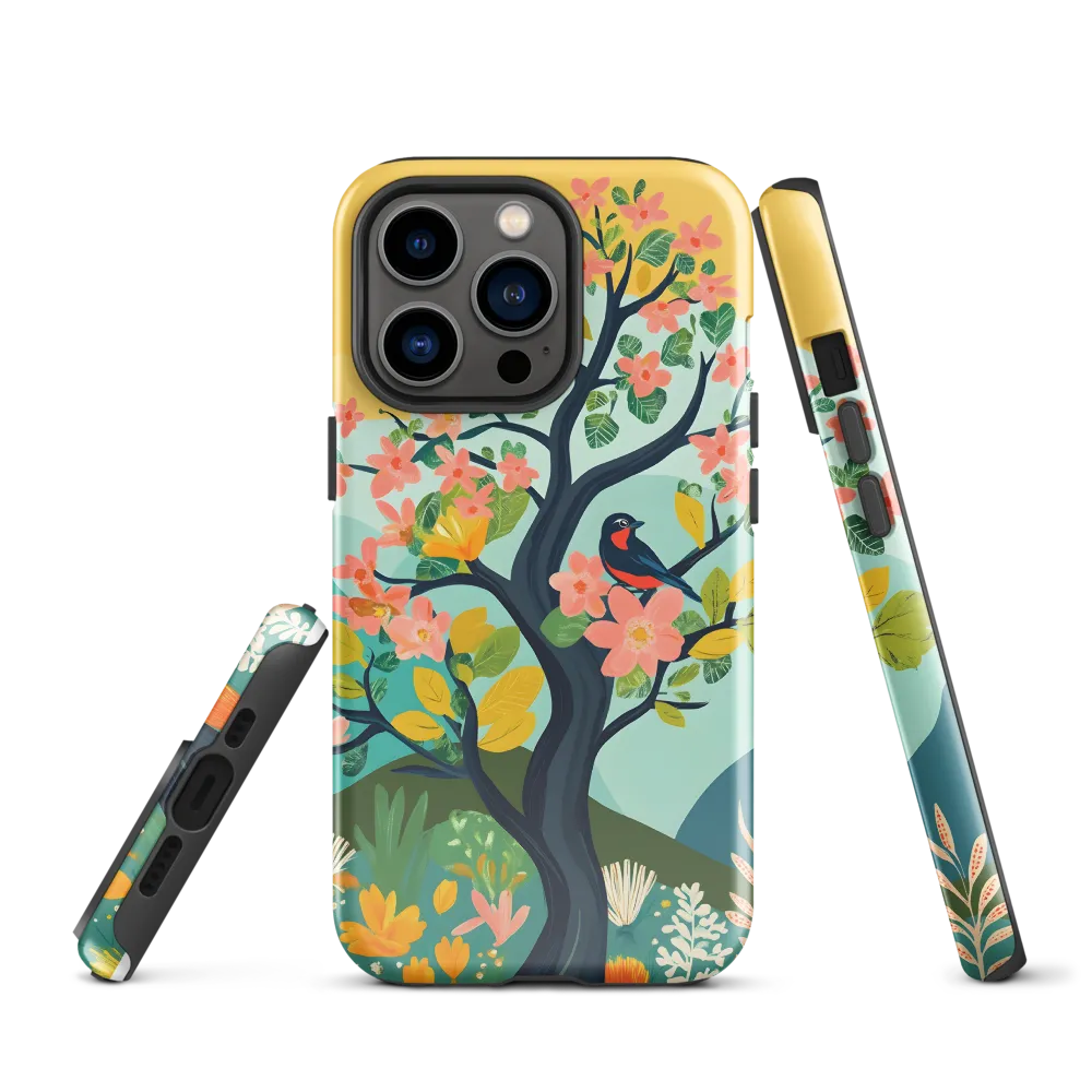 Spring Blossoms: A Serene Encounter