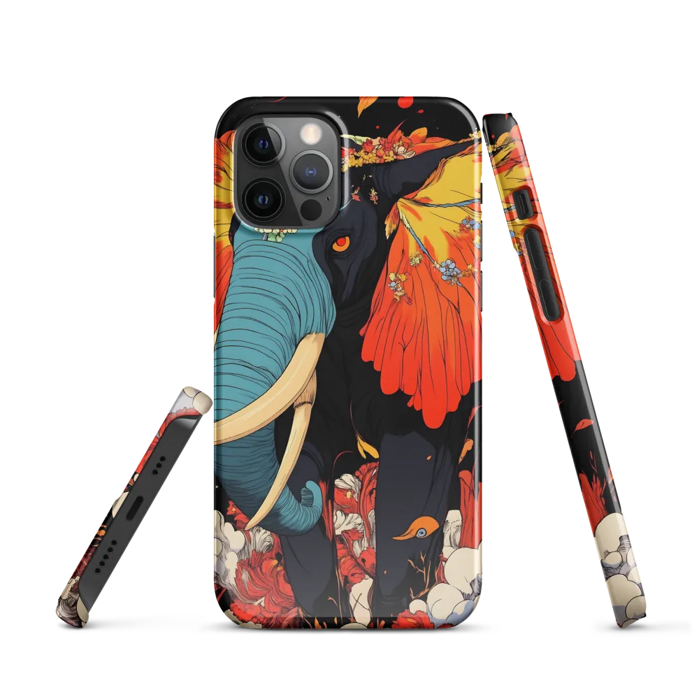 Majesty of the Floral Elephant | Phone Case |  12 Pro | Snap Case | Glossy
