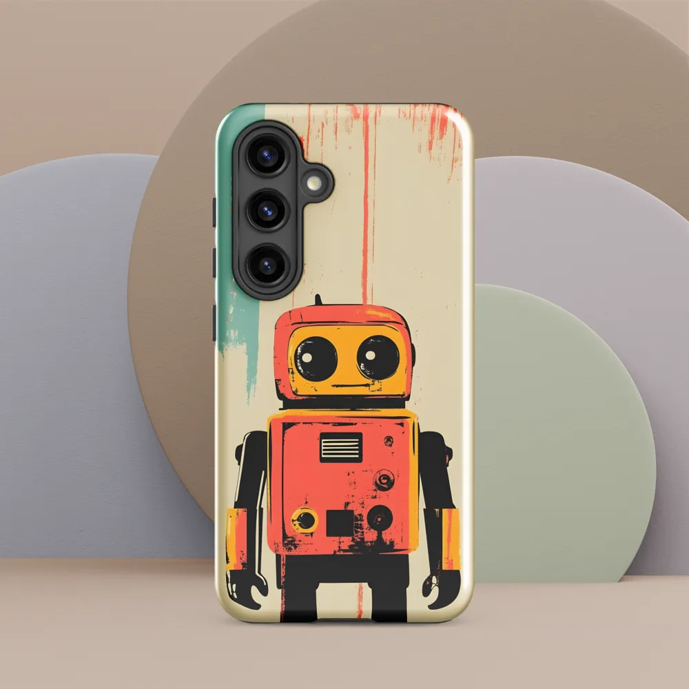 Retro Robot Charm