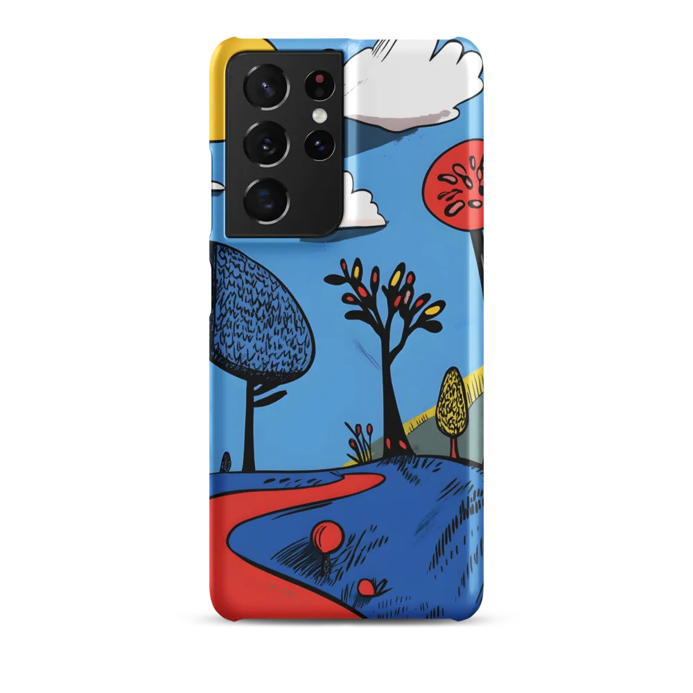 A Playful Journey Through Whimsical Woods | Phone Case |  S21 Ultra | Snap Case | Matte