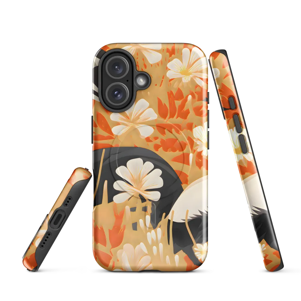Whimsical Badgers in Bloom