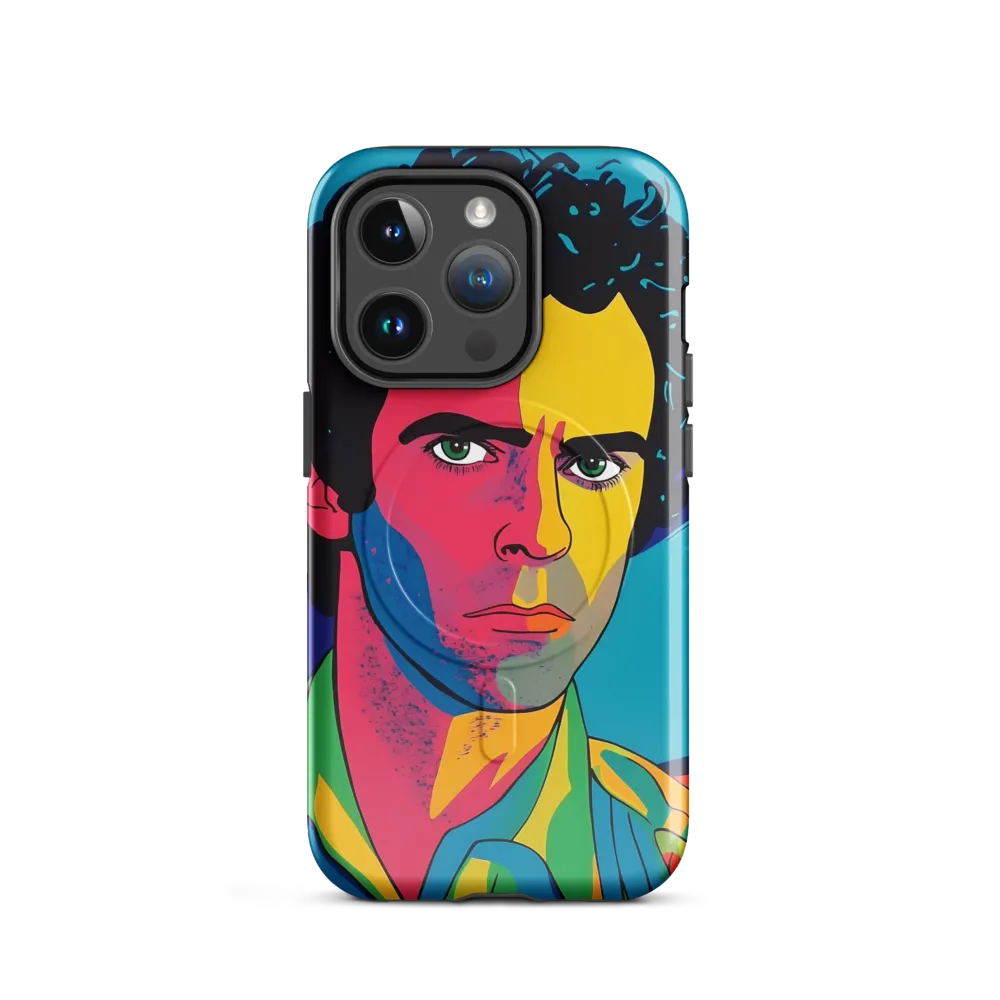 Electric Visage: A Portrait of Vibrance