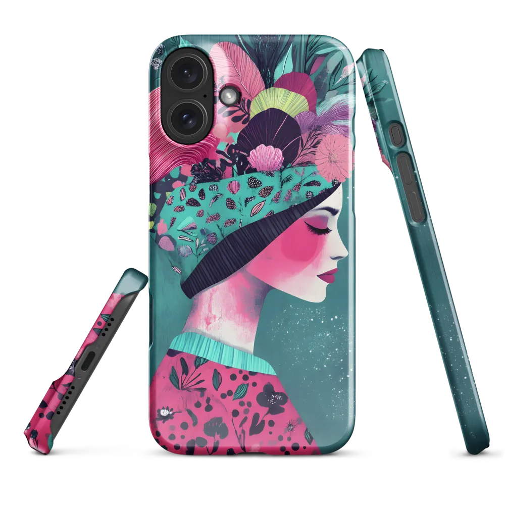 Whimsical Floral Portrait