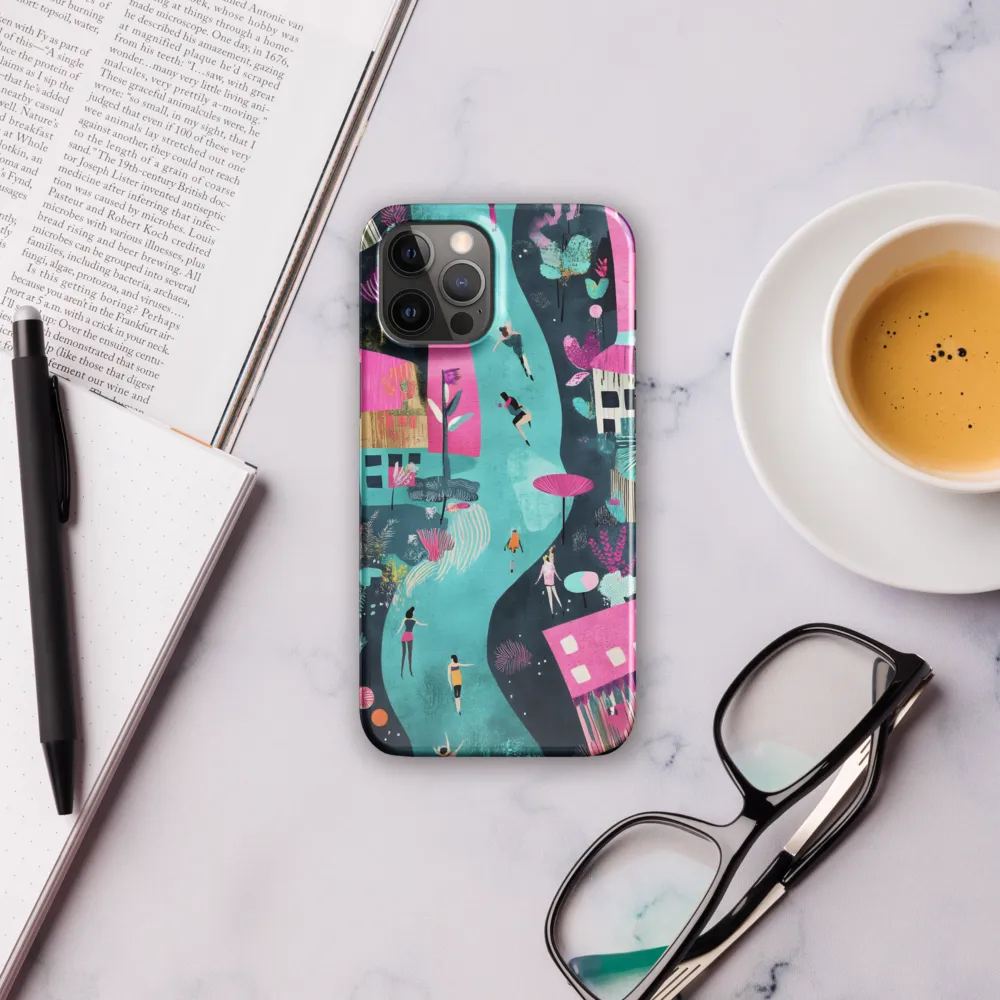 Whimsical Journey Through a Vibrant Landscape | Phone Case |  12 Pro Max | Snap Case | Glossy