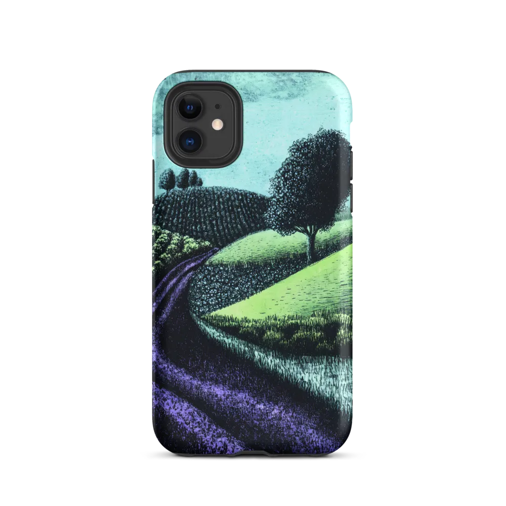 Winding Serenity: A Modern Landscape