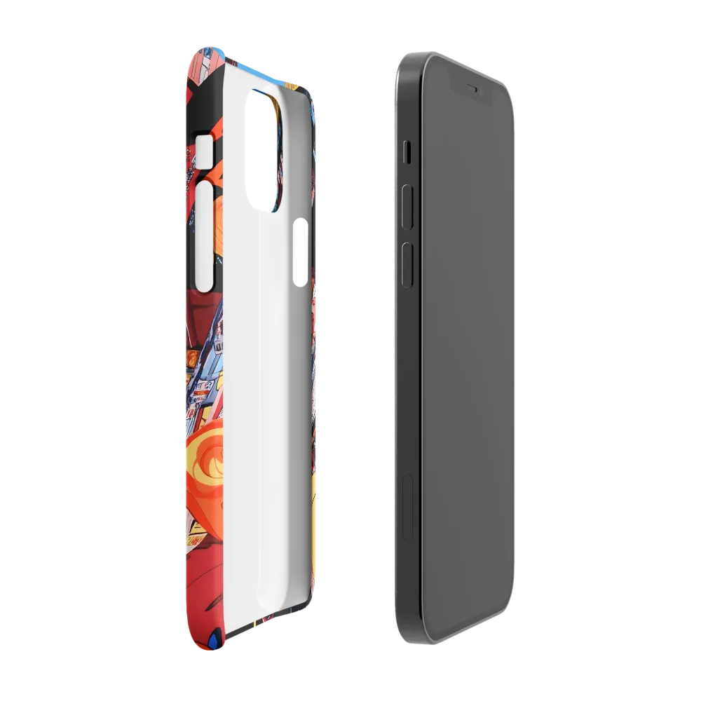 Urban Symphony: A Bird's-Eye View of Life | Phone Case |  12 | Snap Case | Matte