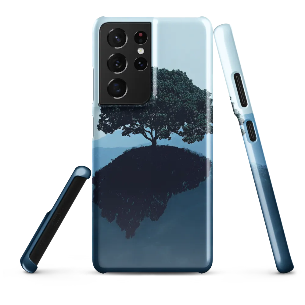 Solitude in Blue | Phone Case |  S21 Ultra | Snap Case | Glossy