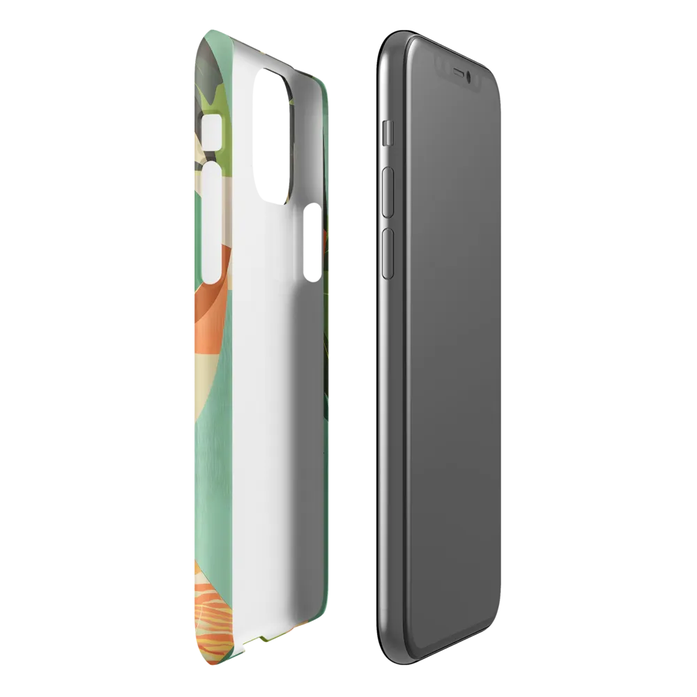 Bold Serenity: A Modern Portrait | Phone Case |  11 Pro | Snap Case | Matte