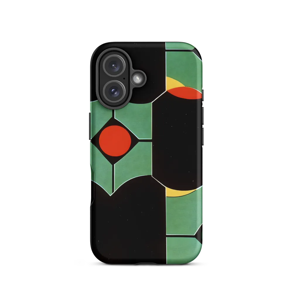 Dynamic Geometric Harmony | Phone Case