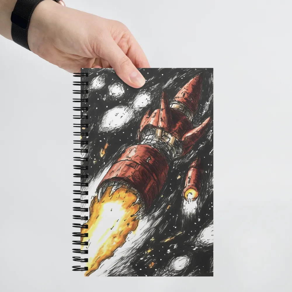 Ignition in the Abyss | Spiral Notebook