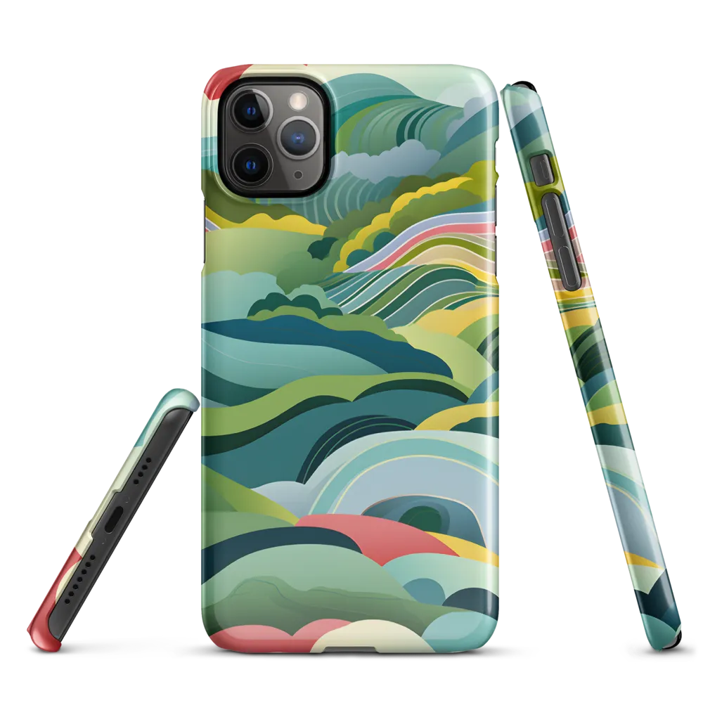 Waves of Serenity | Phone Case |  11 Pro Max | Snap Case | Glossy