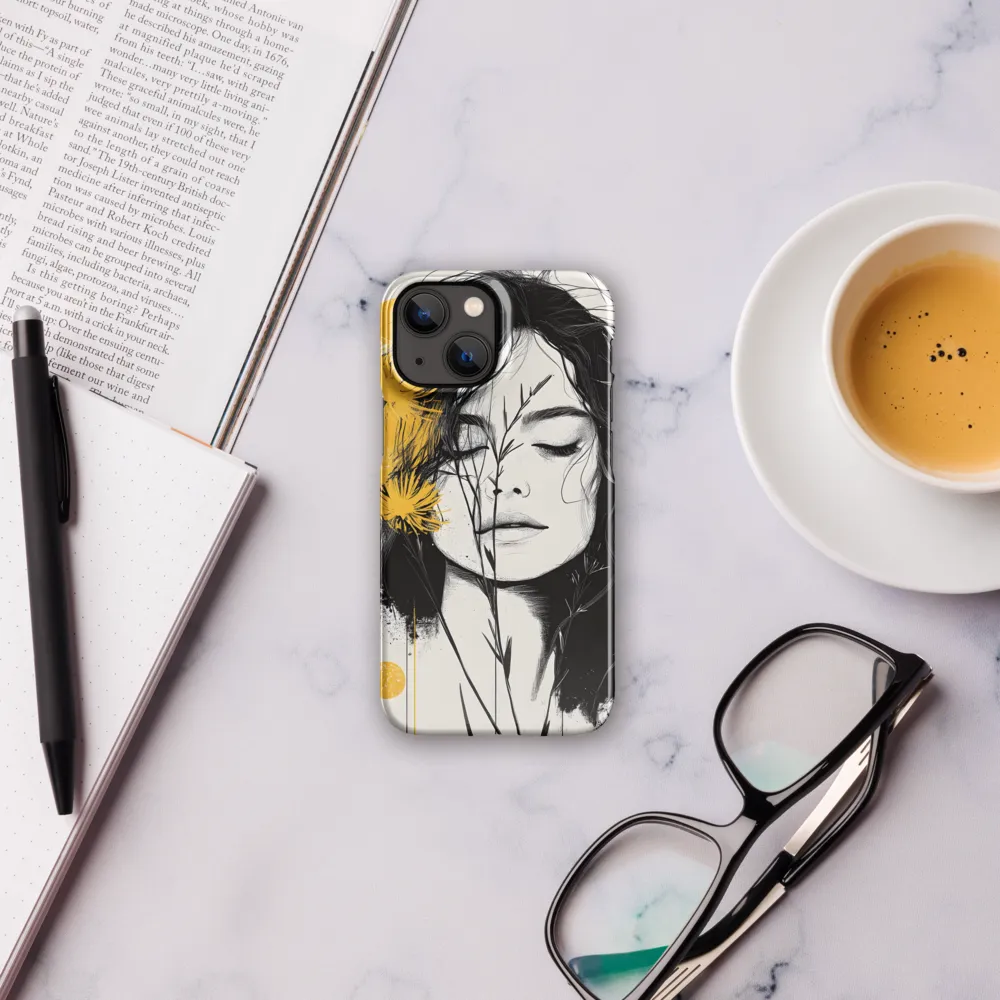 Whispers of Serenity | Phone Case |  13 Mini | Snap Case | Glossy