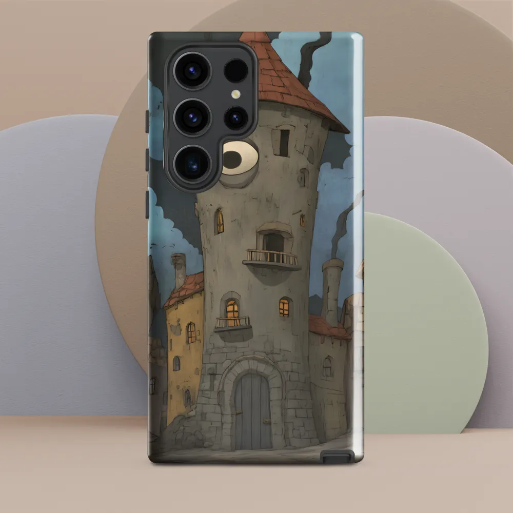 The Enigmatic Watchtower | Phone Case |  S23 Ultra | Tough Case | Glossy