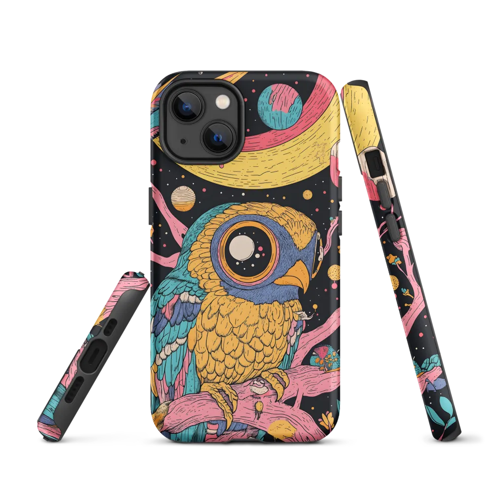 Whimsical Cosmic Owl | Phone Case |  13 | Tough Case | Matte