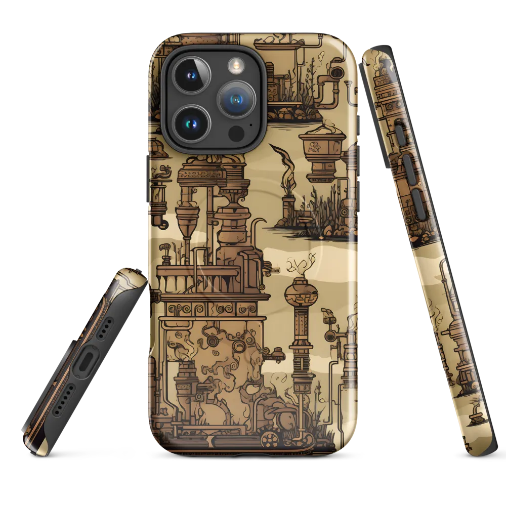 Whimsical Industrial Landscape