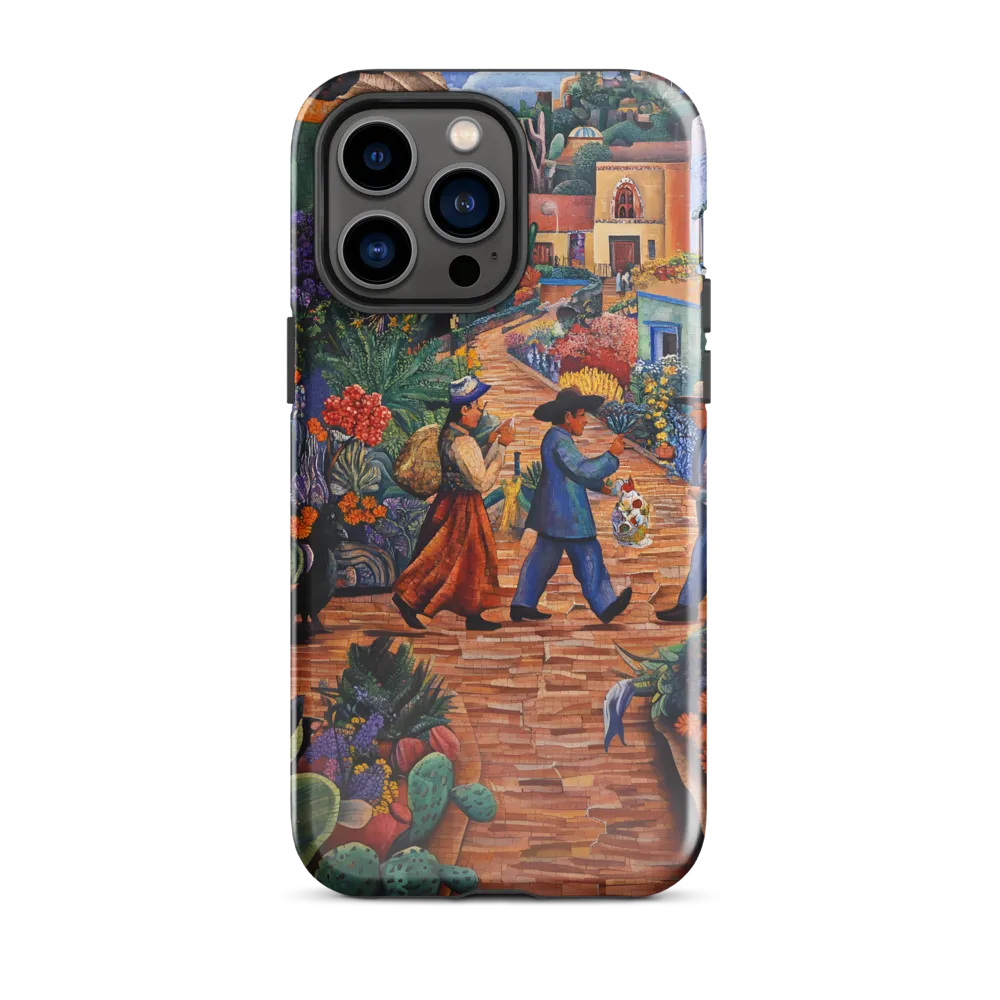 A Mosaic Journey Through Colorful Landscapes