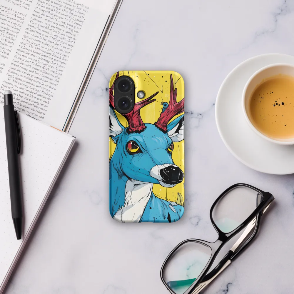 Vivid Antlers: A Modern Take on Nature