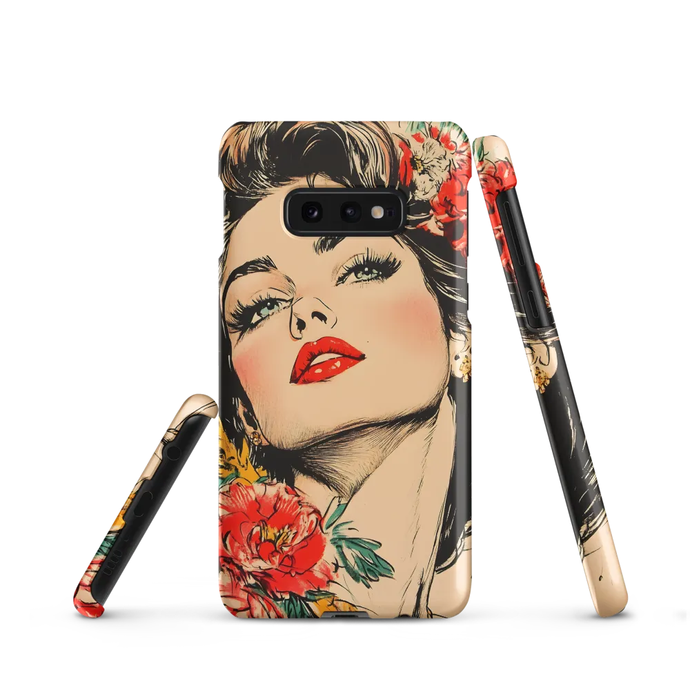 Radiance in Red: A Portrait of Elegance