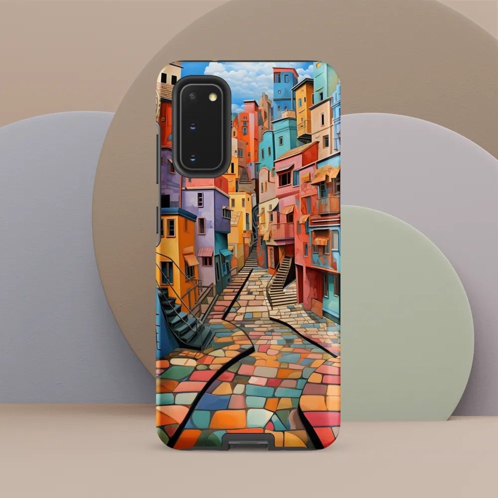 Vibrant Cityscape: A Kaleidoscope of Colors