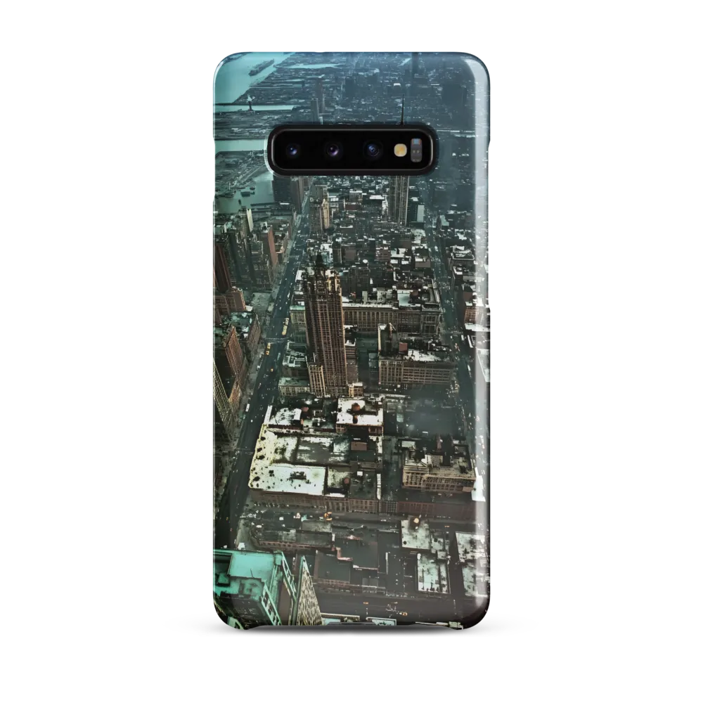 Aerial Symphony of Urban Life | Phone Case |  S10 Plus | Snap Case | Glossy