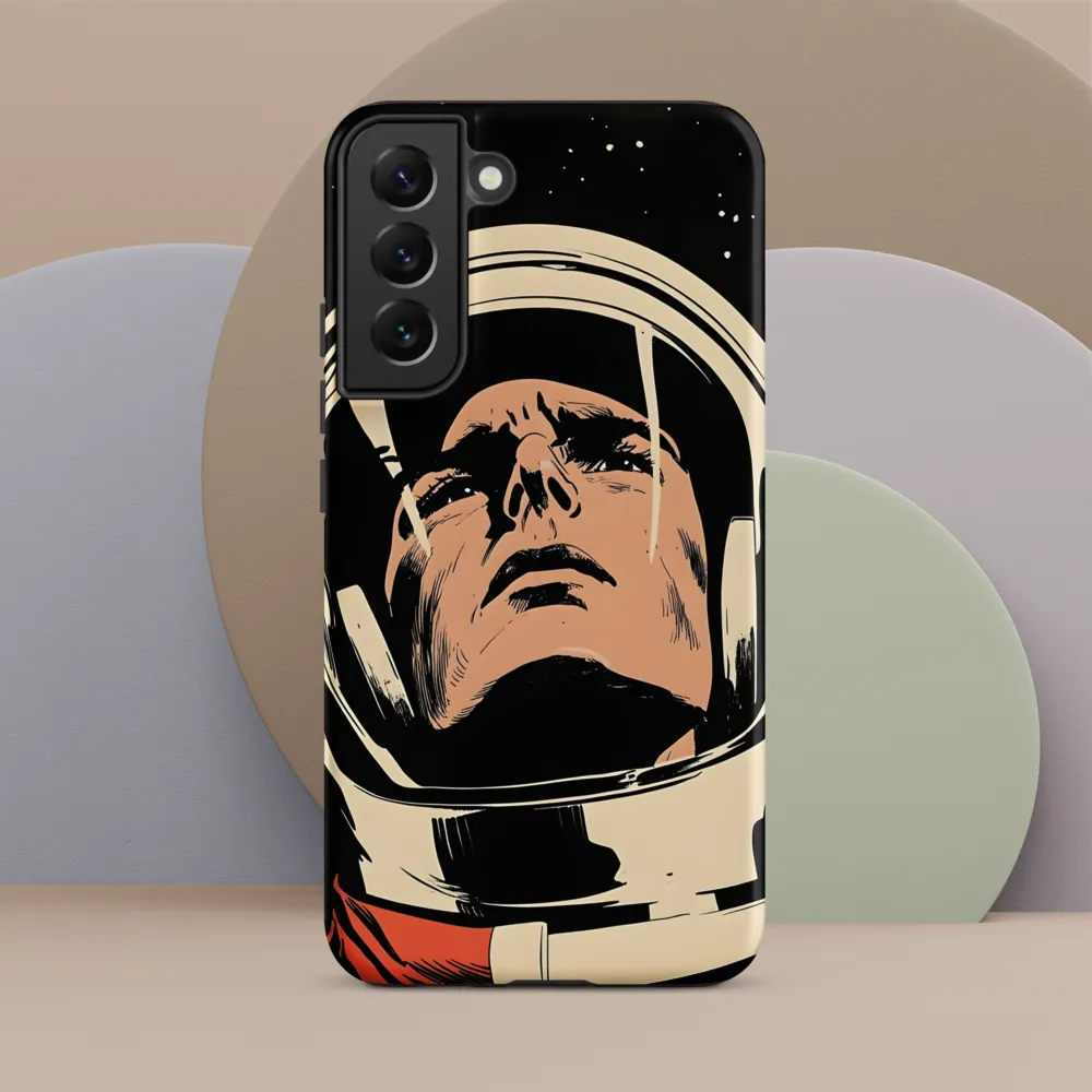 Gaze of the Astronaut | Phone Case |  S22 Plus | Tough Case | Matte