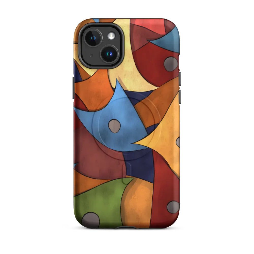 Vibrant Interplay of Shapes