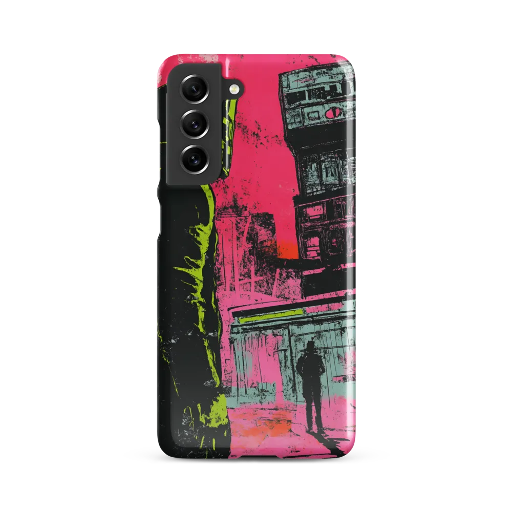Urban Echoes of Mystery | Phone Case |  S21 FE | Snap Case | Glossy