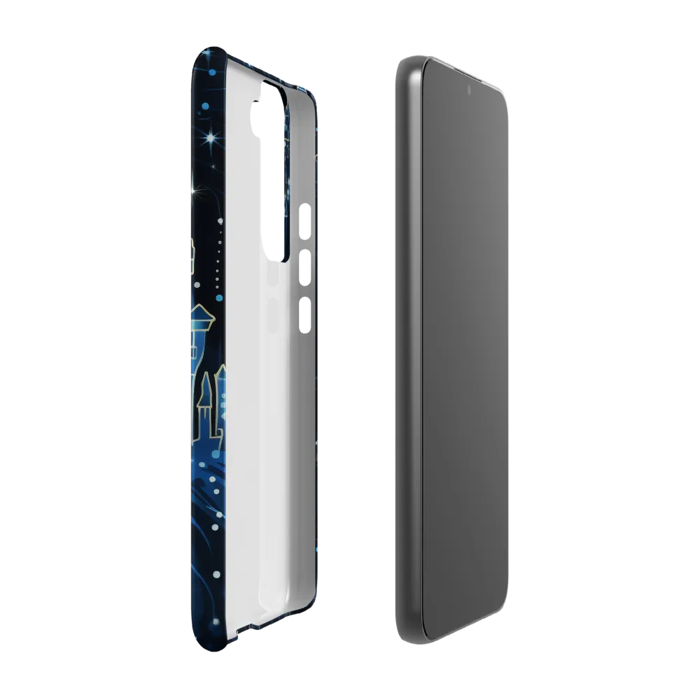 Dreamy Castles in a Starry Sky | Phone Case |  S22 Plus | Snap Case | Matte