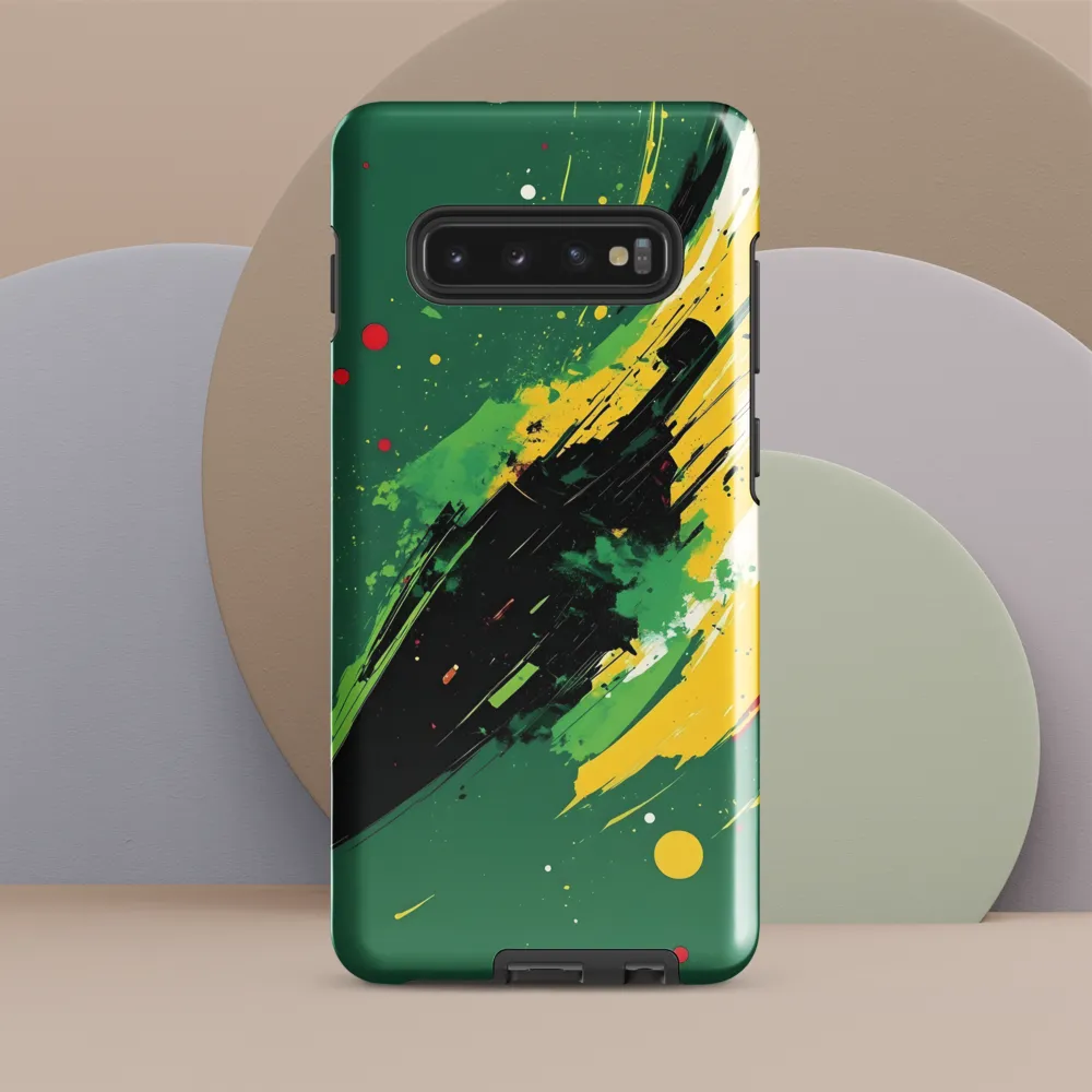 Velocity in Motion | Phone Case |  S10 Plus | Tough Case | Glossy