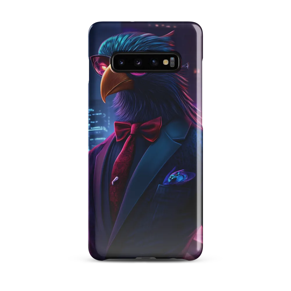 The Dapper Avian | Phone Case |  S10 Plus | Snap Case | Glossy