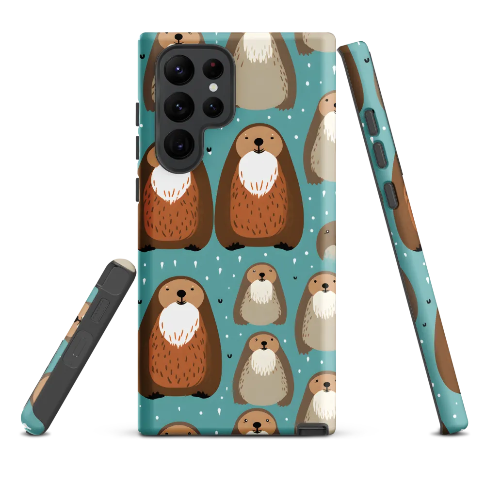 Whimsical Otter Pattern