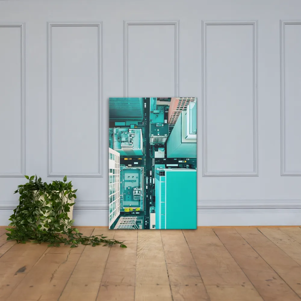 Urban Geometry: Aerial Perspective | Canvas | 24″×36″