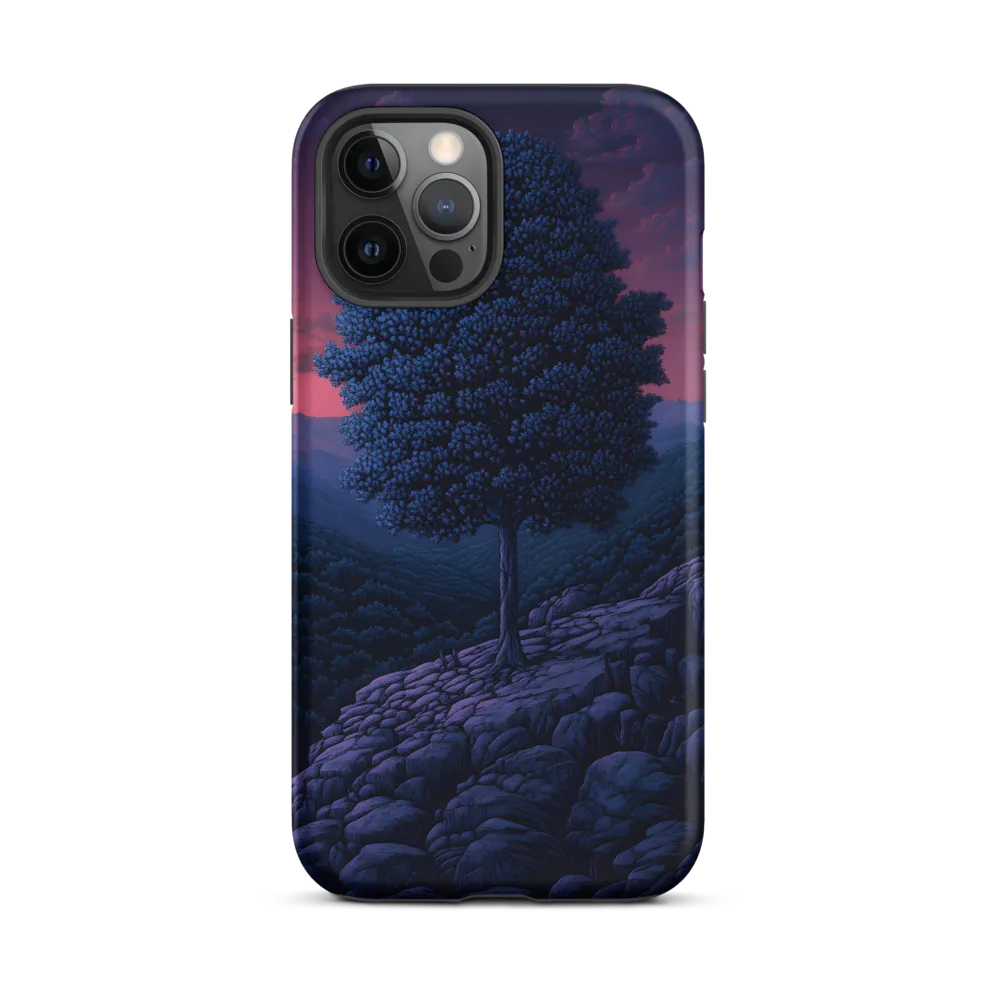 Solitary Sentinel: A Tree at Dusk