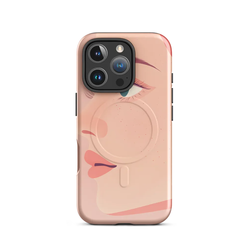 Serenity in Profile | Phone Case |  16 Pro | MagSafe® Tough Case | Glossy