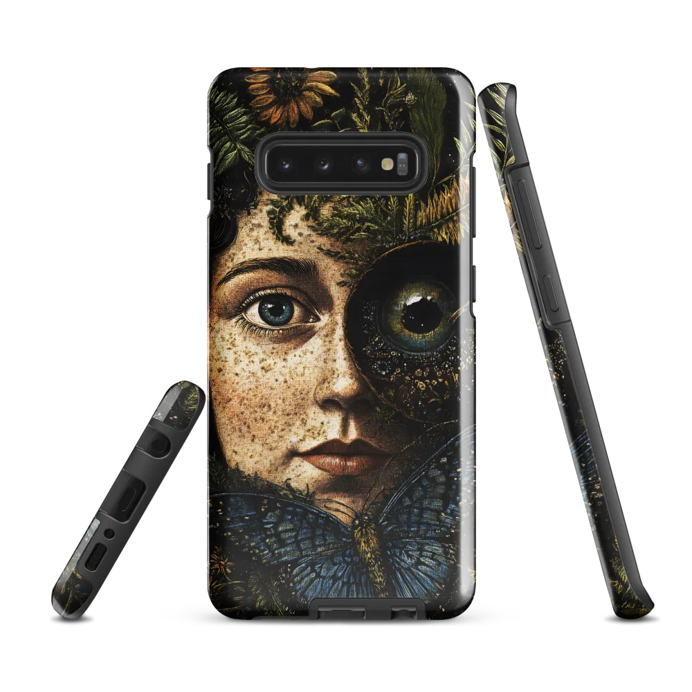 Nature's Embrace: A Surreal Portrait | Phone Case |  S10 Plus | Tough Case | Glossy