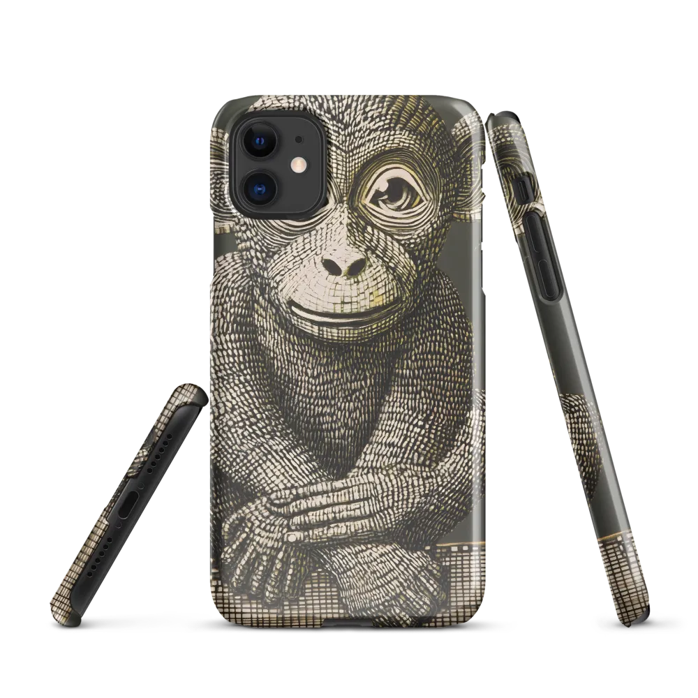 Intricate Primate Portrait
