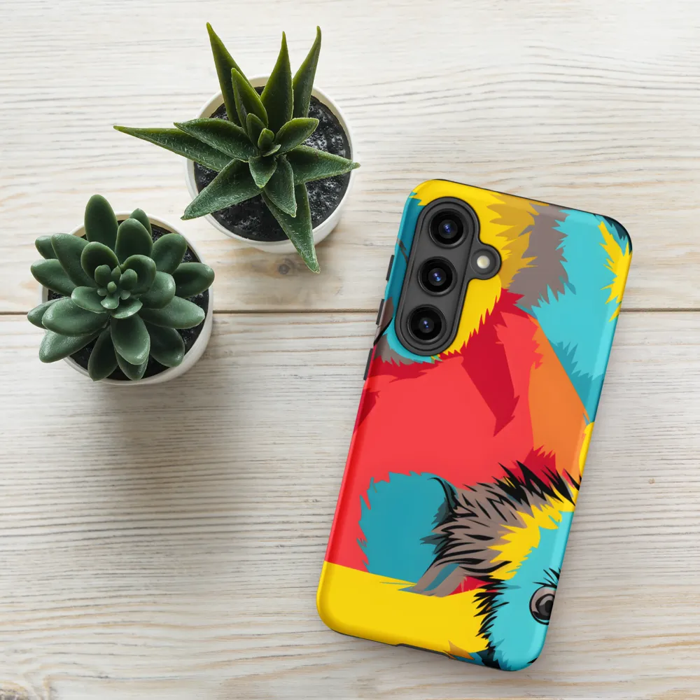 Whimsical Koalas in Vibrant Colors | Phone Case |  S24 | Tough Case | Matte