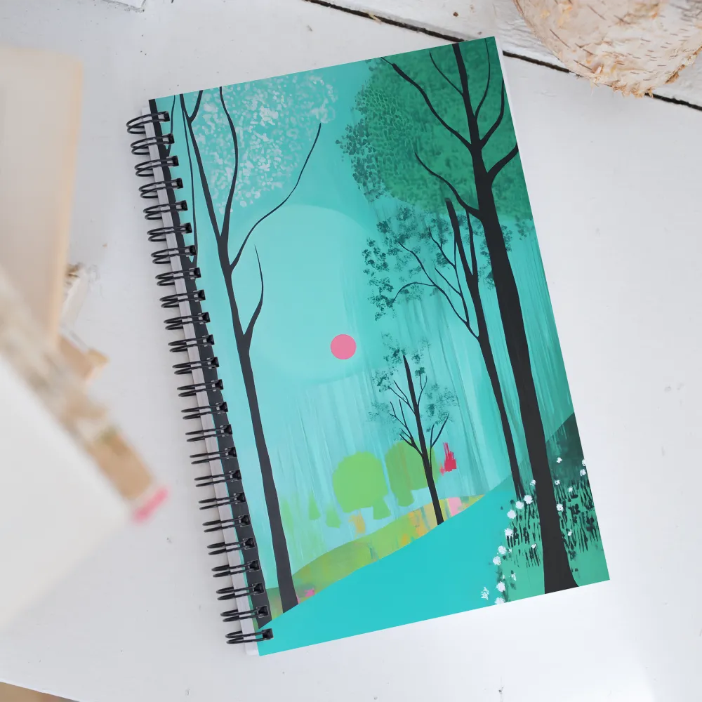 Whispers of Serenity | Spiral Notebook