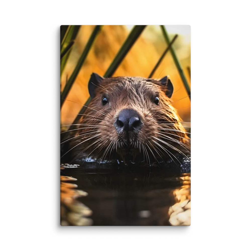 Beaver Serenity: A Natural Portrait