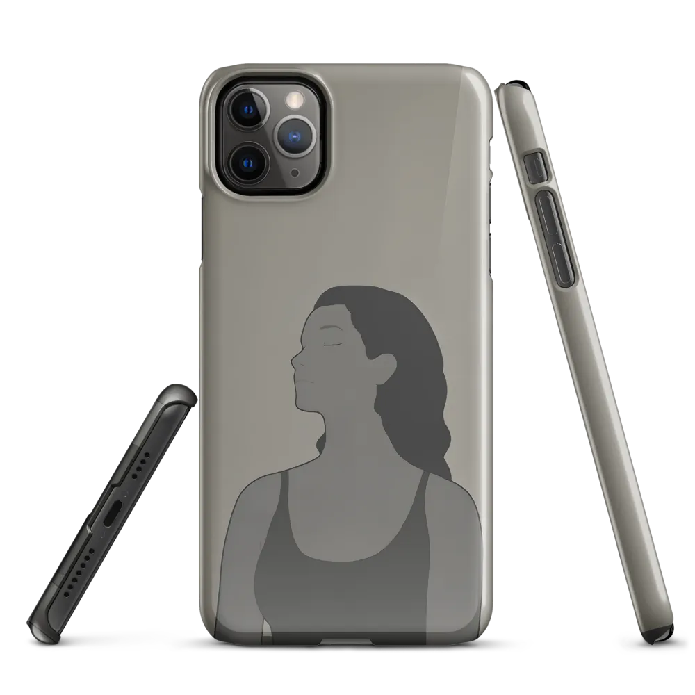 Serenity in Monochrome | Phone Case |  11 Pro Max | Snap Case | Glossy