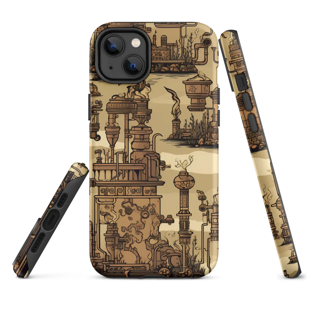 Whimsical Industrial Landscape