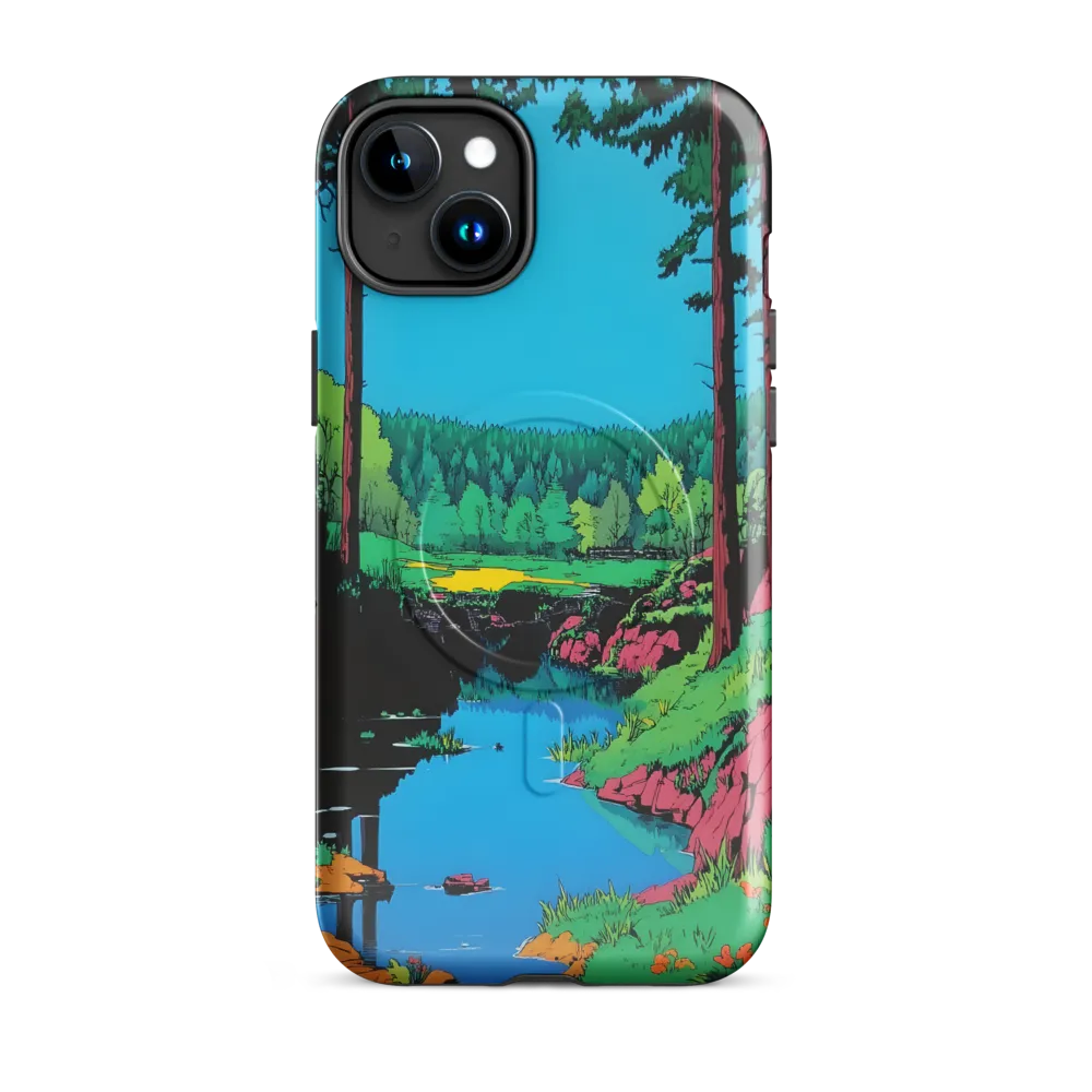 Tranquil Reflections: A Vibrant Landscape