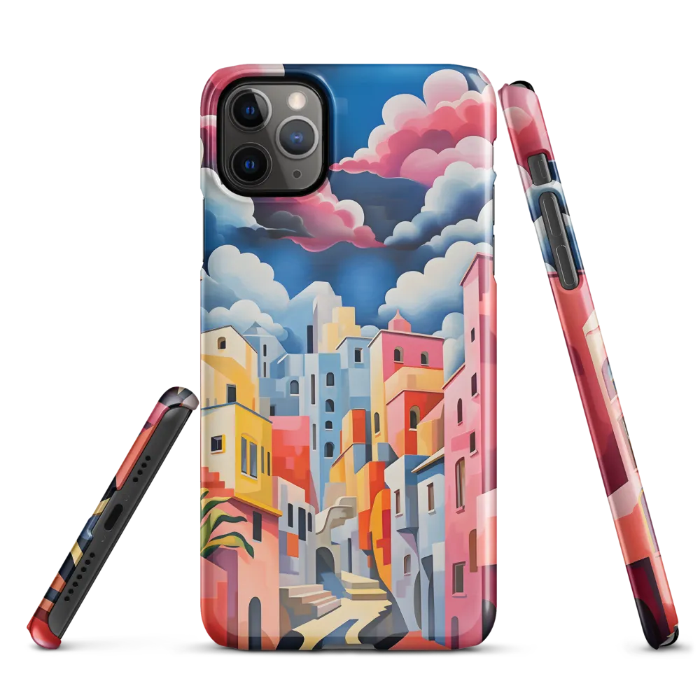 Whimsical Cityscape | Phone Case |  11 Pro Max | Snap Case | Glossy