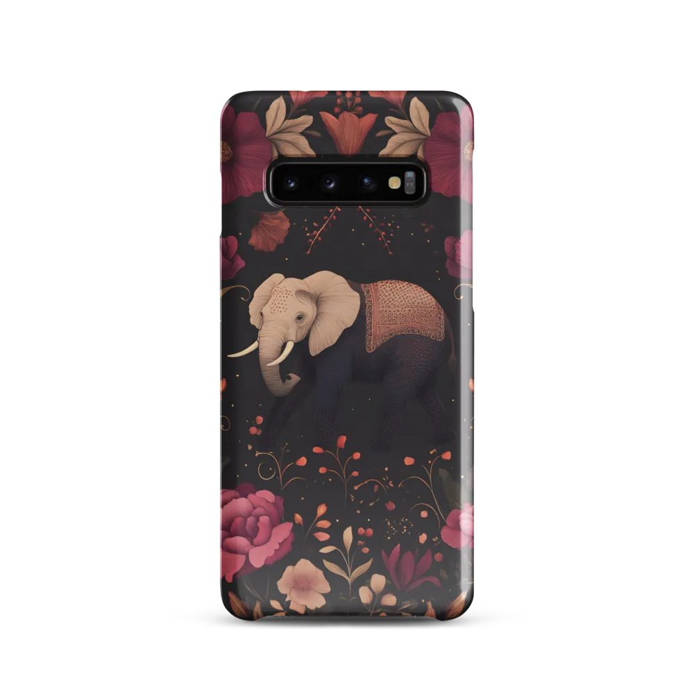 Whispers of the Wild: Elephants and Blooms