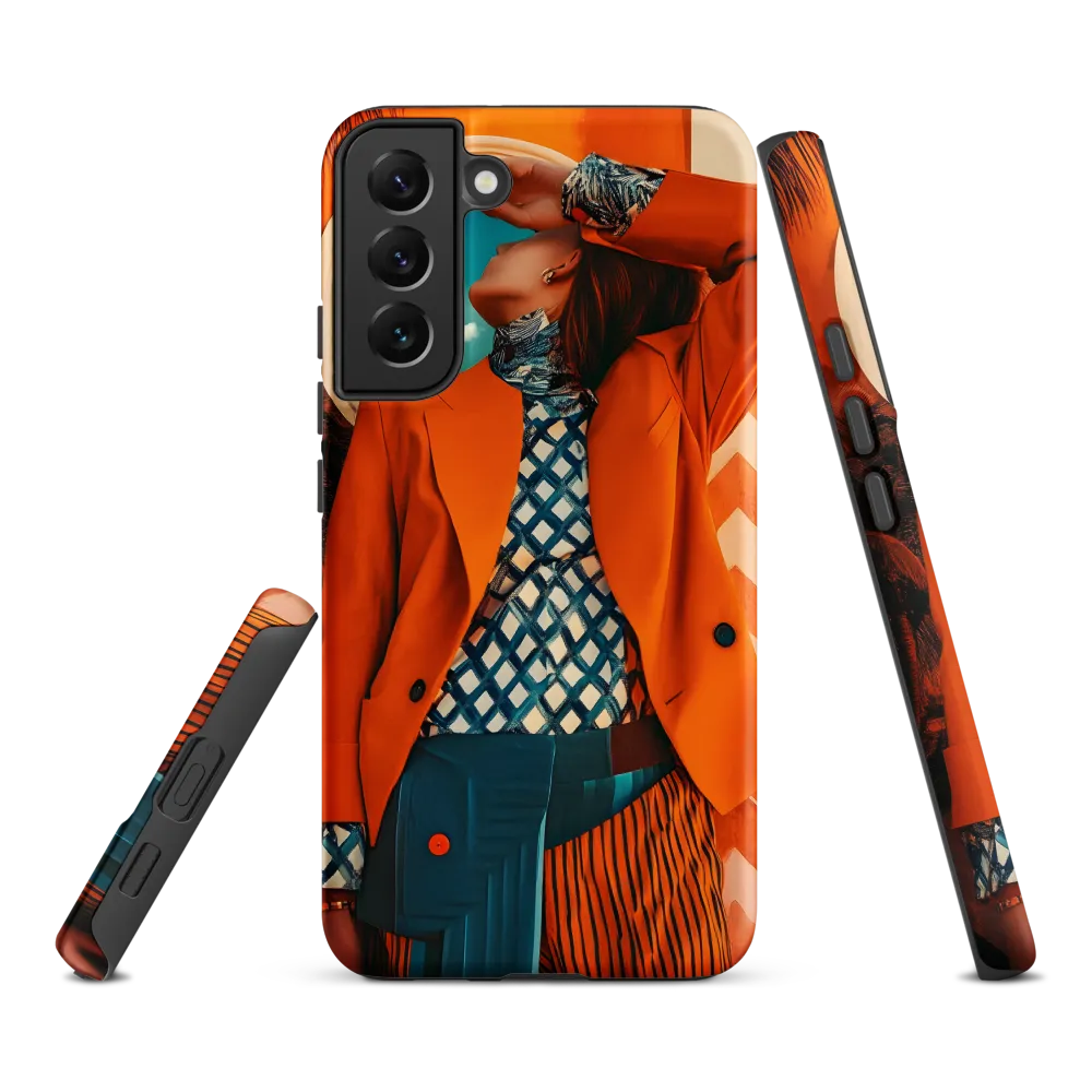 Vibrant Interplay: A Fusion of Fashion and Nature