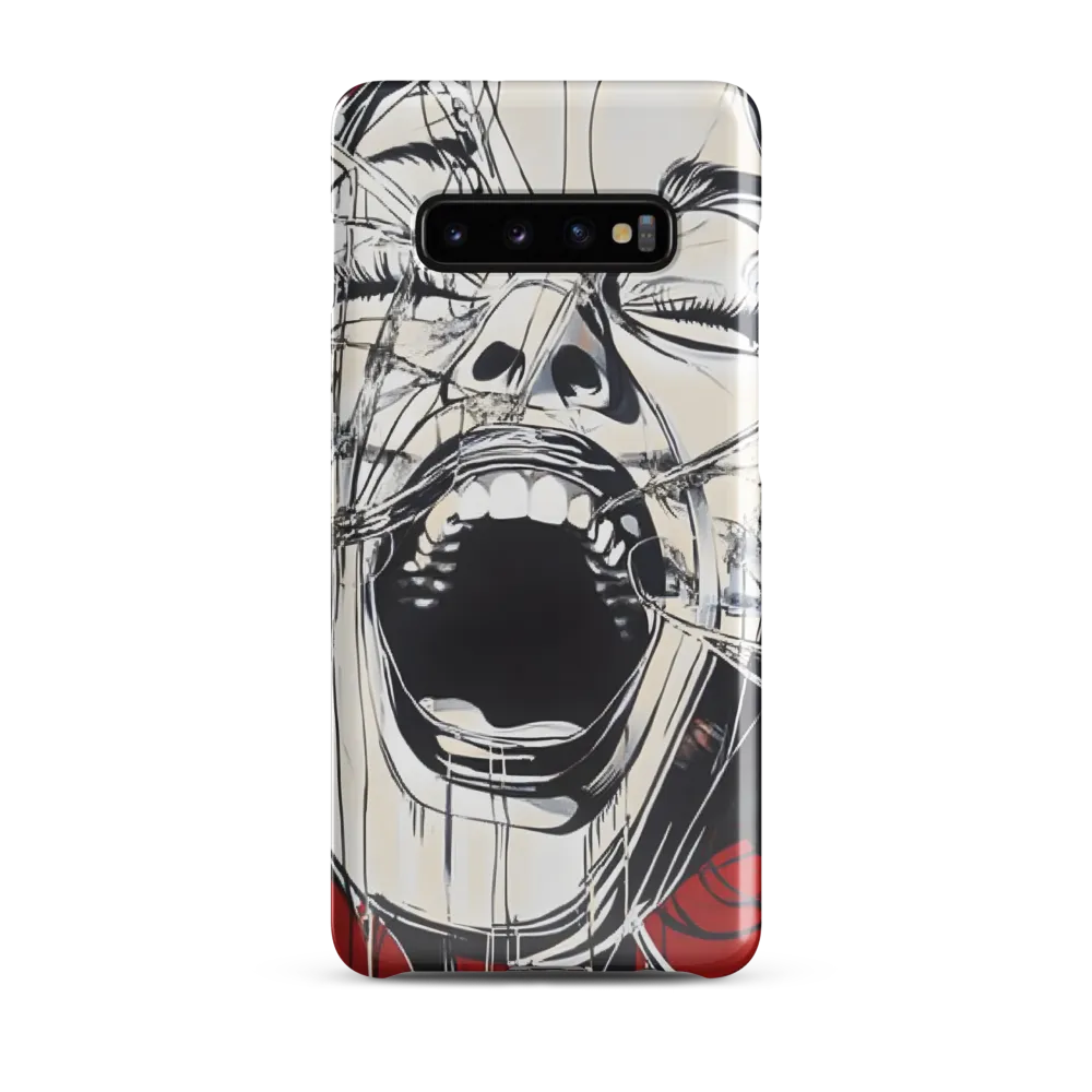 The Unveiling of Inner Turmoil | Phone Case |  S10 Plus | Snap Case | Glossy