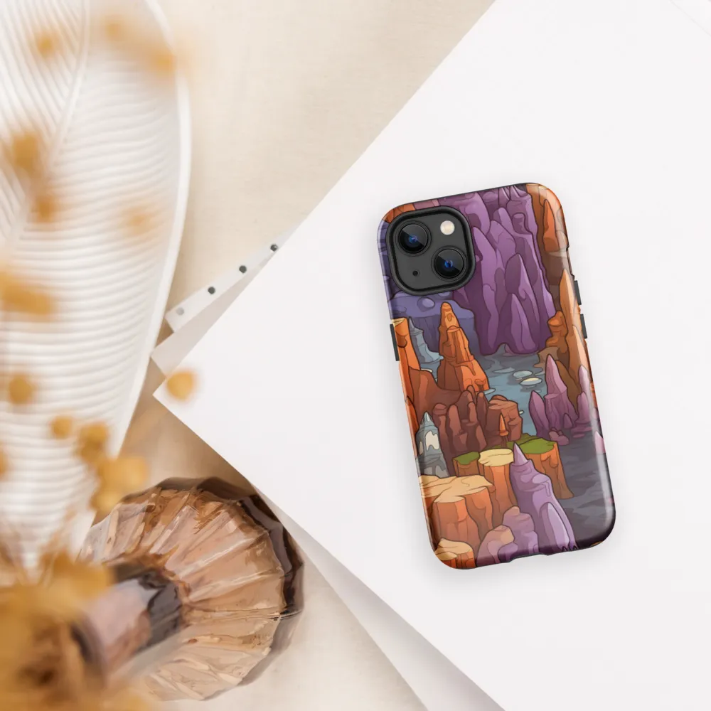 Vibrant Rockscape: A Digital Odyssey