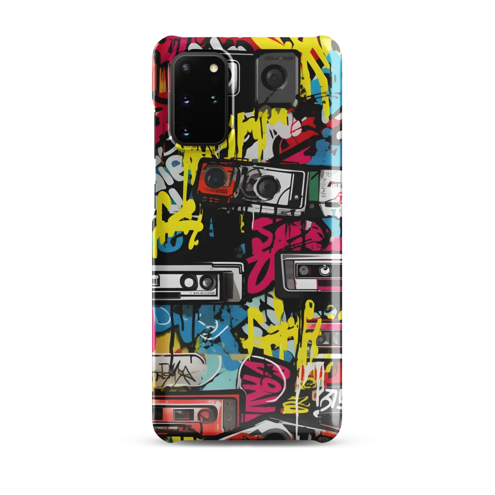 Urban Nostalgia: A Retro Cassette Explosion