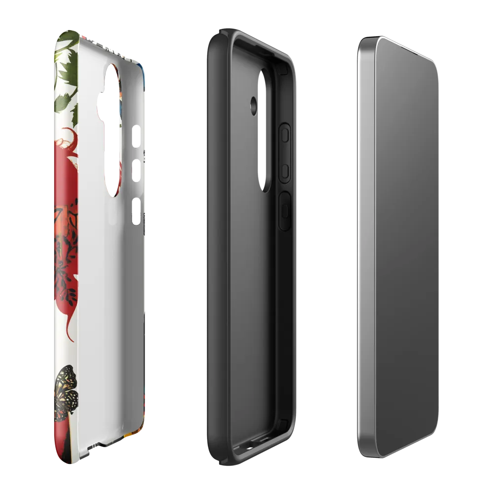 Floral Dreams | Phone Case |  S24 Plus | Tough Case | Glossy
